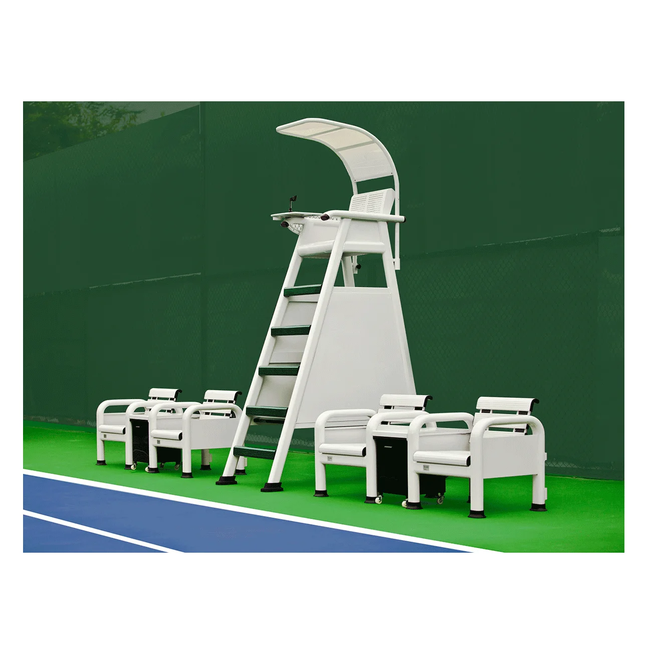Stunity VERMONT ITF TENNIS UMPIRE CHAIR & PLAYER BACK SET