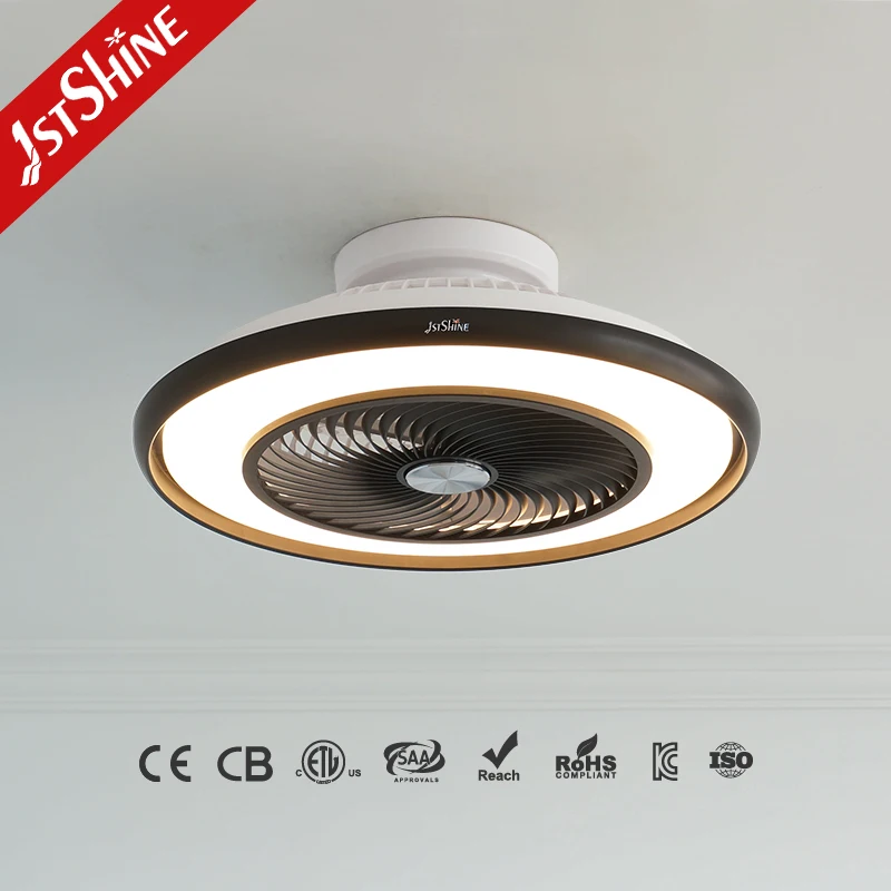 1stshine Led Ceiling Fan air Ventilation Smart APP Remote Control New Arrival Smart Ceiling Fan with Led Light