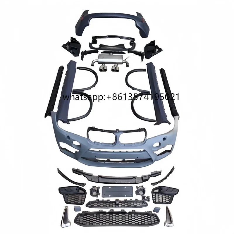 

Suitable for 14-18 X5 Modifying X5M Style Large Body Kit F15 Sporty M-style Body Kits X5M Front Rear Bumpers