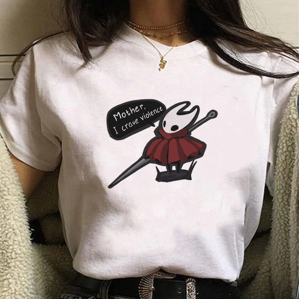 Hollow Knight tshirt shoujo harajuku scene  80s streetwear anime shirt grunge japanese japan kawaii