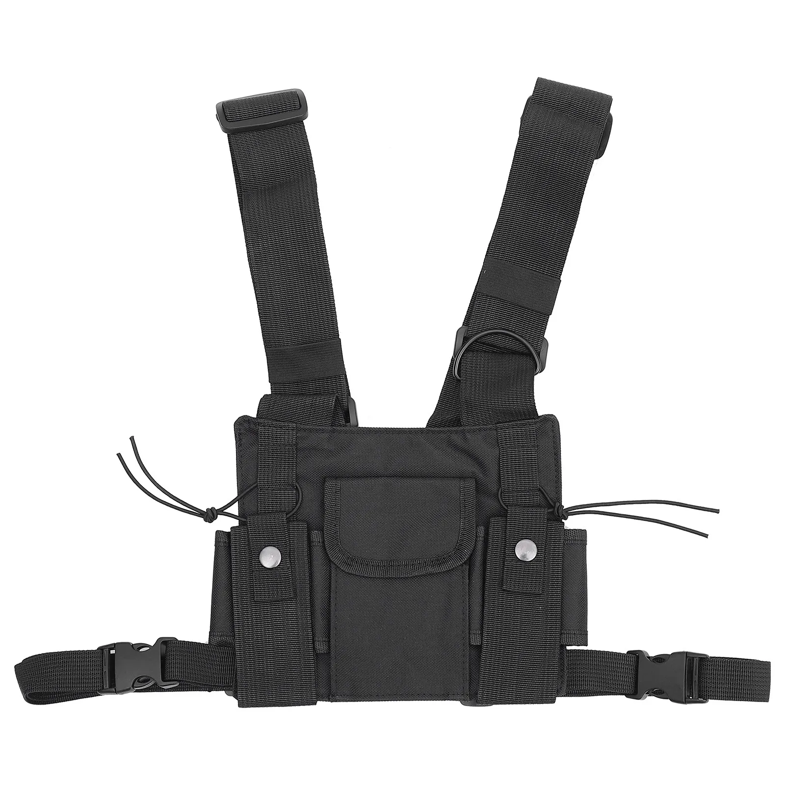 

Sturdy Radio Chest Harness Bag Made of High-Quality Material Comfortable Fit for Most Adults Radio Chest Pack for Fishing Hiking