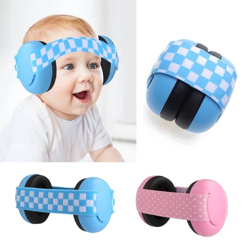 Baby Ear Safety Hear Protection Sleeping Earmuffs Reduction Noise Proof Headphone with Elastic Adjustable Headband