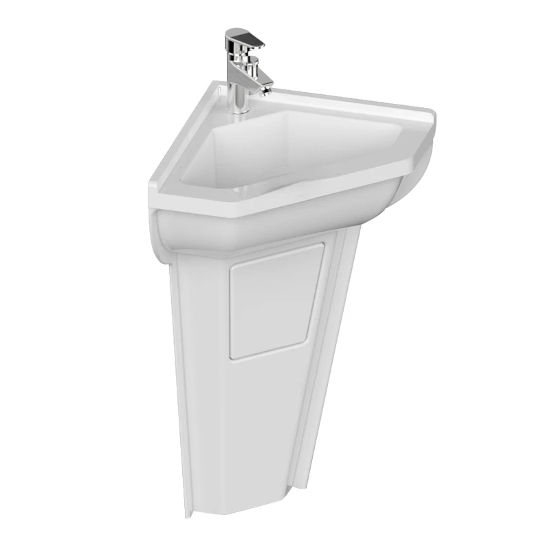 

Треугольная раковина RV для ванной комнаты, умывальник, запчасти для ванной комнаты, пластиковые детали для ванной комнаты, аксессуары для автофургона