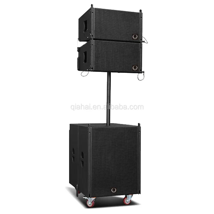 LA10+LA18BA Active Line Array Combo Set Portable Sub Woofer Speakers Sound System For Concert Events Party Show