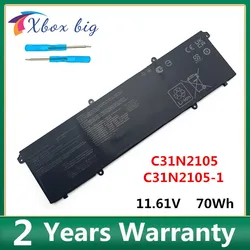 11.61V 70Wh C31N2105 Battery Suitable For ASUS Twin 15 K3502ZA12500 15.6-inch Laptop Notebook K3502ZA K3502 C31N2105 -1 UX3404VC