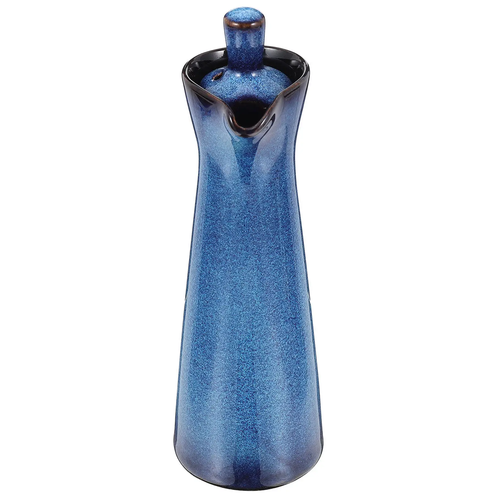 

Ceramic Seasoning Bottle Japanese Style Sushi Soy Sauce Oil Vinegar Container Dishwasher Safe Dustproof Kitchen Storage Jar