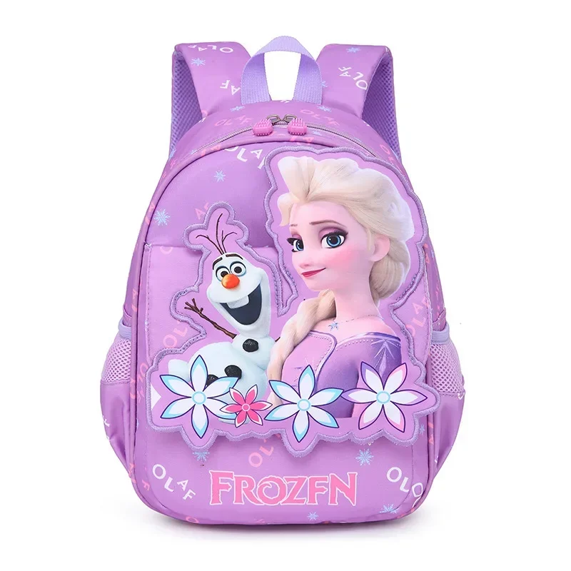 Disney Frozen Elsa Handbag New Schoolbag Cartoon Backpack Boys Girls Travel Shoulder Bag Kindergarten