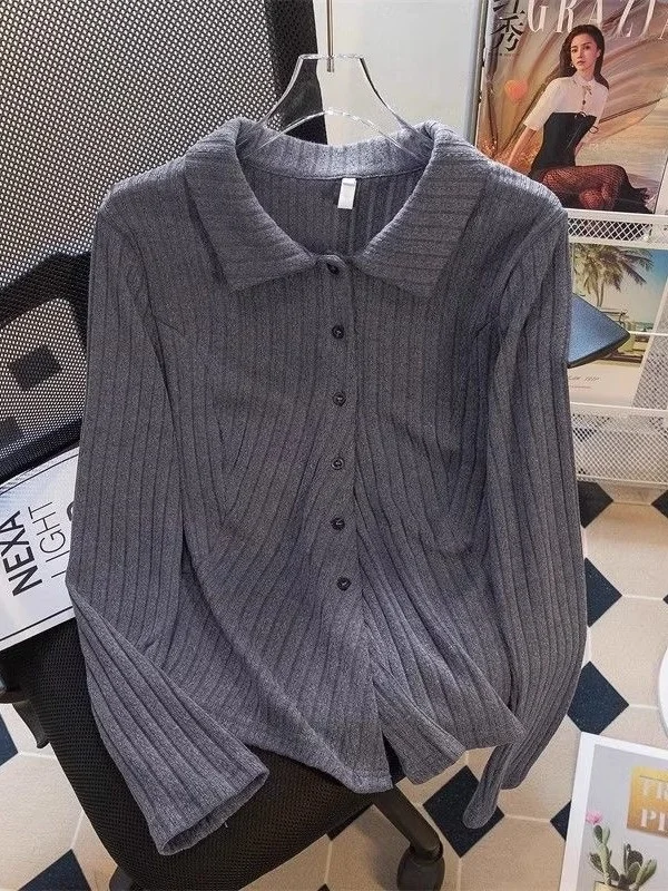 

Женский вязаный кардиган больших размеров, утягивающий жилет, ранняя осень, новинка, тонкая верхняя одежда для скрытого мяса и совы