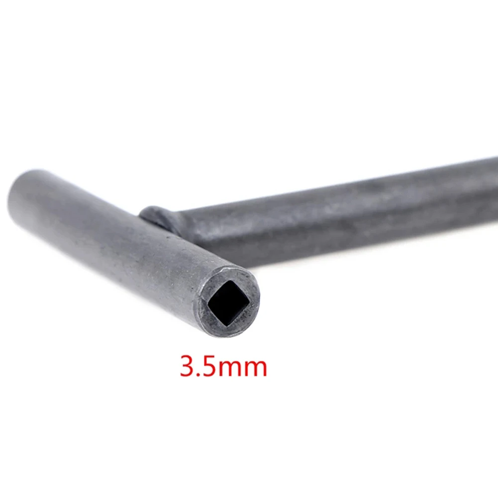 Parafuso de válvula de chave tipo T, Clearance Adjusting Spanner, Ferramentas hexagonais quadradas, Multifunções, 3mm, 3.5mm, 4mm