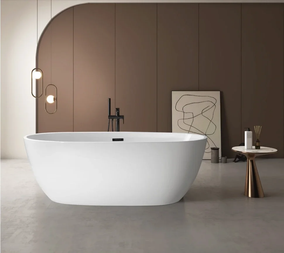 Bathroom Bathtub,Free Standing White Acrylic Hotel Bathroom Bath Tubs And Indoor Hot Tub Spa Bathtubs Freestanding Bathtub