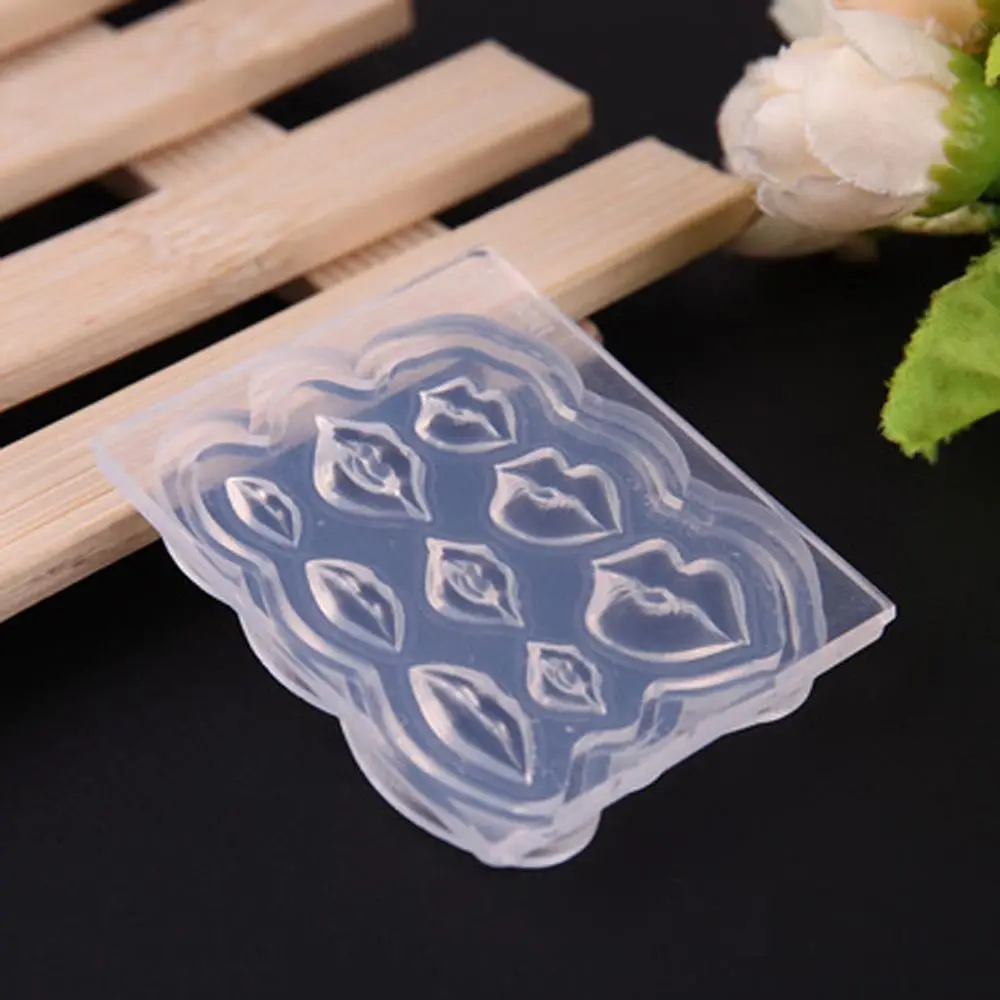 3D Nail Art Decorations Silicone Mold For DIY Mini UV Resin Epoxy Resin Cabochons Resin Casting Molds Jewelry Making Tools