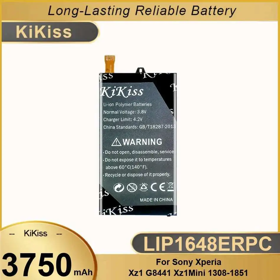 

3750Mah LIP1648ERPC Mobile Phone Battery For Sony Xperia XZ1 G8441 Xz1mini 1308-1851 Long-Lasting