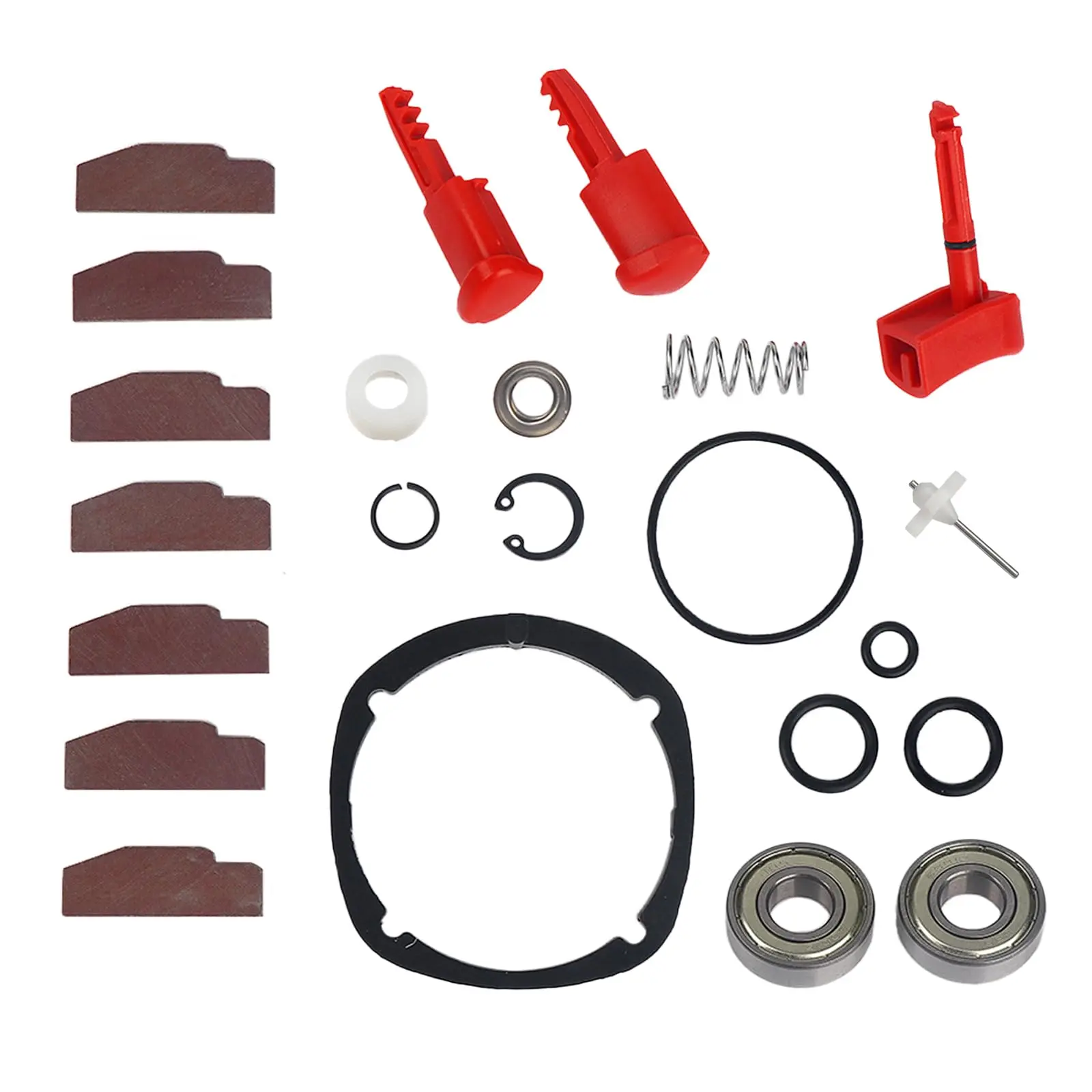 

Комплект для обслуживания 2135-TK2, совместимый с ударным гайковертом Ingersoll-Rand серии 2135, 1/2 дюйма, запасная часть 2135, детали 2135, D93