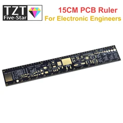 TZT PCB Ruler For Electronic Engineers For Geeks Makers For Arduino Fans PCB Reference Ruler PCB Packaging Units v2 - 6