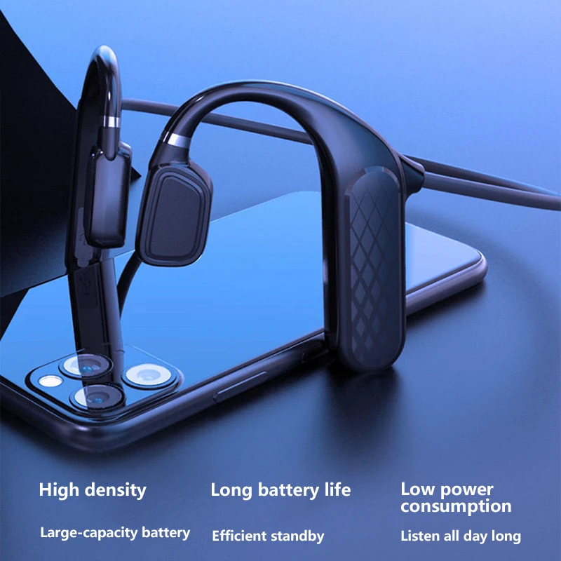 MD04 سماعات رأس بلوتوث توصيل العظام فوق الأذن تقدم عمر بطارية طويل الأمد دون إدخالها في الأذنين جديد 2025 #5