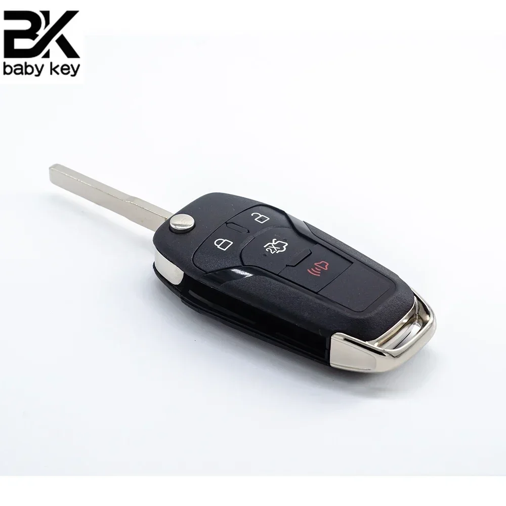 5 sztuk / partia dla Ford Escort Fusion 2013 2014 2015 2016 315MHz ID49 Chip FCC ID: N5F-A08TAA z logo Flip Remote Car Key