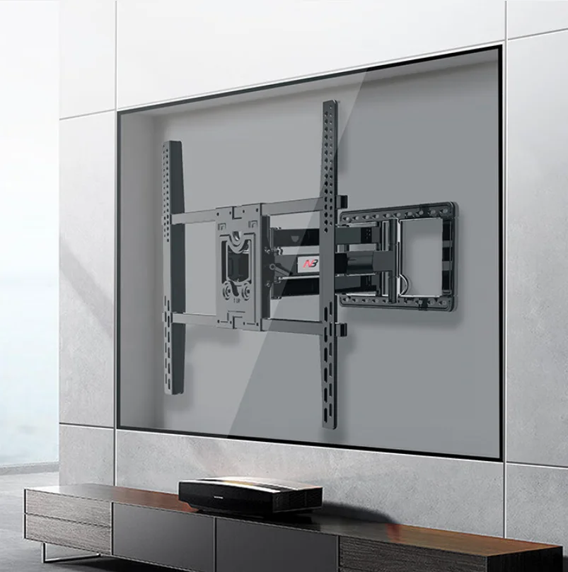 NEW SP5 for 50-110 inch TVs up to 90KG - Heavy Articulating Full Motion TV Wall Mount Bracket with 6 Arms