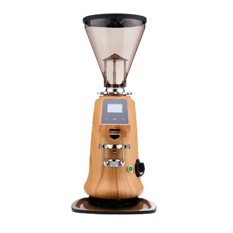 LHH-600AD Professional Sensor Design Espresso Coffee Grinder/Avocado Green LED Screen Setting Coffee Grinder