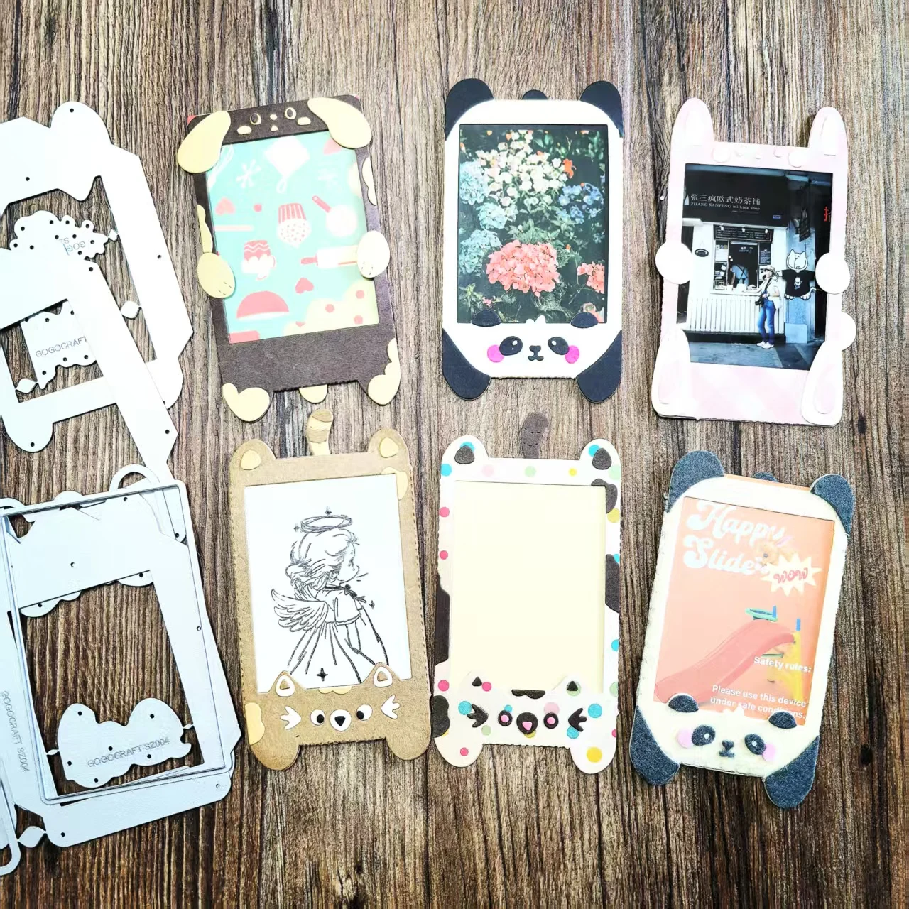 

【GOGOCRAFT】SZ004 Animal Instant - Вырубные штампы для JunkJournal Скрапбукинг PaperDIY Оригинальный дизайн