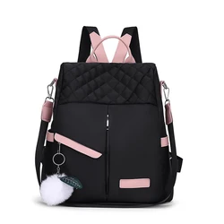 2024Women Backpack Oxford Female Anti Theft Backpack School Bag For Teenager Girls Sac Hot Sale shoulder bag Cute backpack