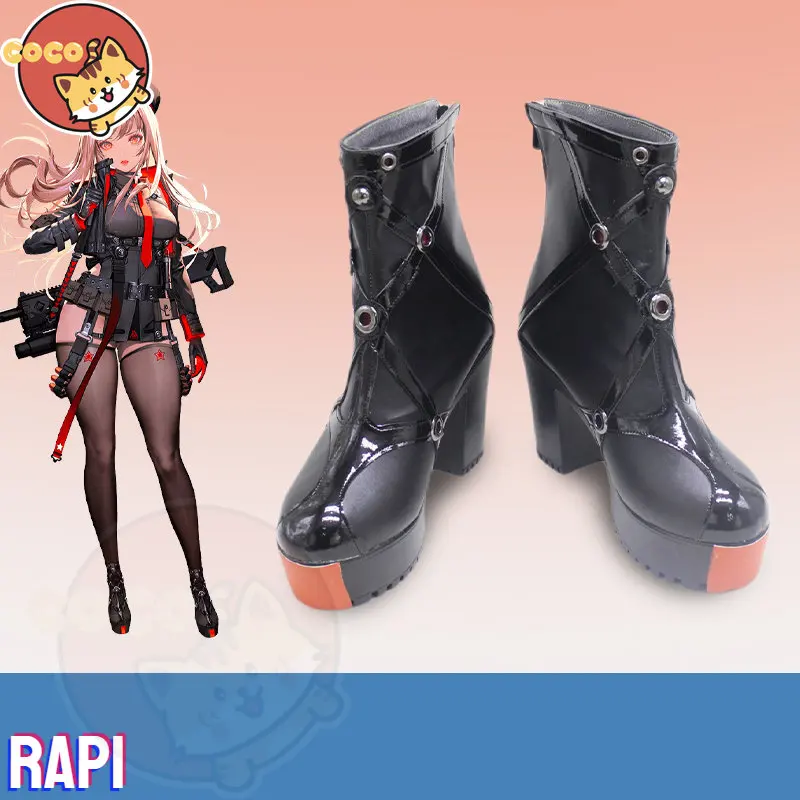 

CoCos Game NIKKE Rapi Cosplay Shoes Game Cos NIKKE Cosplay Rapi Cosplay Boots Unisex Role Play Any Size Shoes