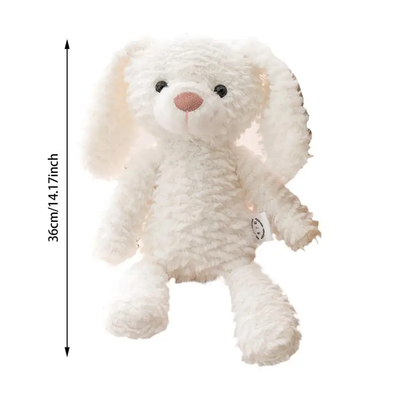 Animaux en peluche endormis pour enfants et adultes, animal en peluche, petit copain endormi, jouet créatif pour bébé, 14 po