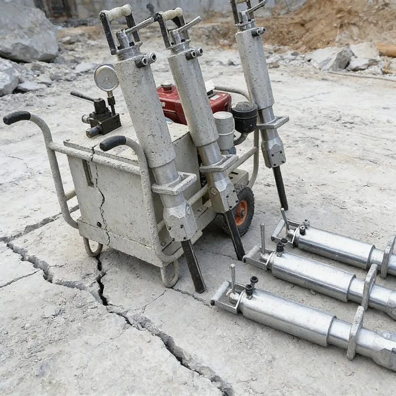 

Двухпоршневой гидравлический камнекол для демонтажа железобетона, высоконапорная машина для разрушения камня, надежный инструмент