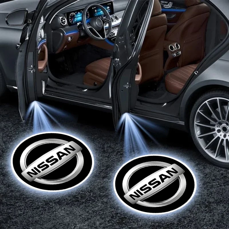 

Car Door Lights Logo Projector Car Door Welcome Logo Projector Lights For Nissan X-trail Qashqai J10 J11 Note Juke Sentra Patrol