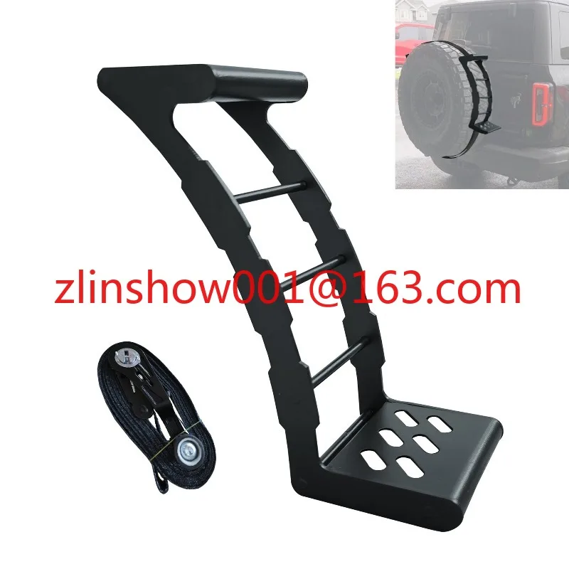 

Car spare tire step tire pedal climbing ladder step off-road vehicle equipment