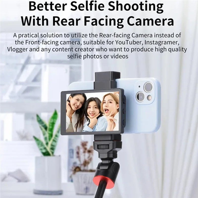 

APPLIA-PH01 Phone Rear Camera Selfie Monitor+Phone Clip For Iphone Smart Phone Vlog Live Streaming Selfie Display Viewfinder