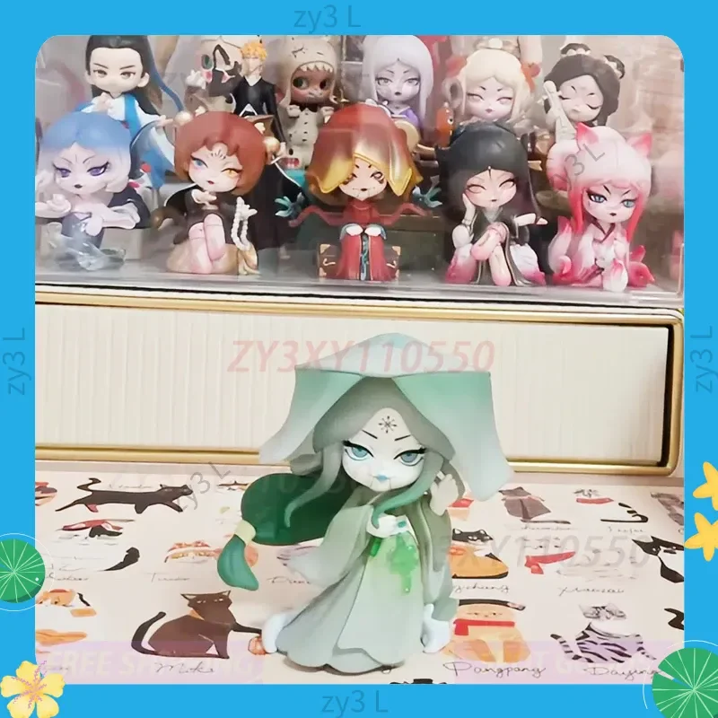 حقيقية كيرا X الجيل الثاني قفل شيطان رقيقة صندوق أعمى الظلام الرعب سلسلة يدوية الصنع الحلي للأطفال تحصيل لعبة هدية #2