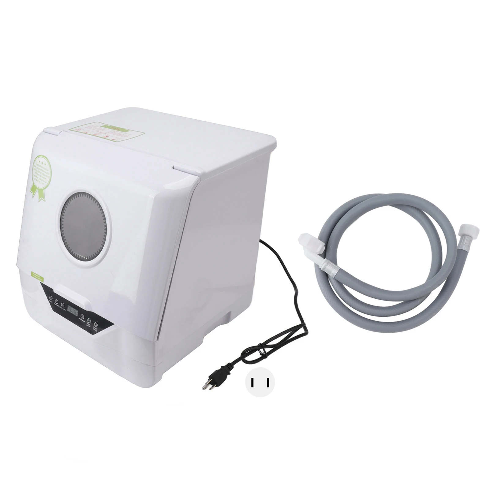 غسالة أطباق أوتوماتيكية من مادة ABS ، غسالة صحون مدمجة ، سعة كبيرة للشقق ، تجفيف يدوم طويلاً ، 72 ساعة