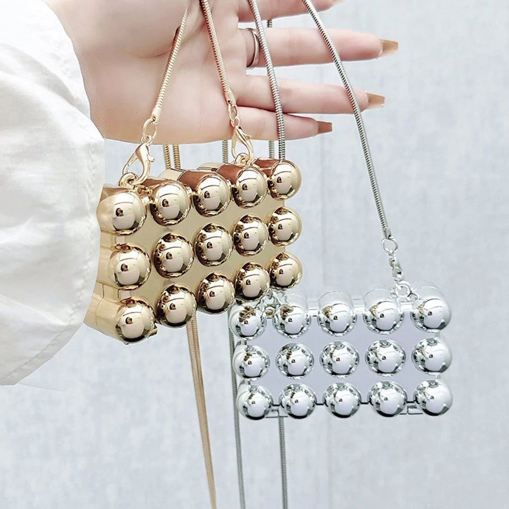 

Акриловая сумка через плечо - корейская модная милая сумка через плечо, модная женская мини-сумка с нишевым узором