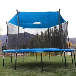 5/6/10ft Trampoline Cover Sun-Protection Trampoline Shade Cover Trampolines Sunshade Accessories for Outdoor Backyard Playground