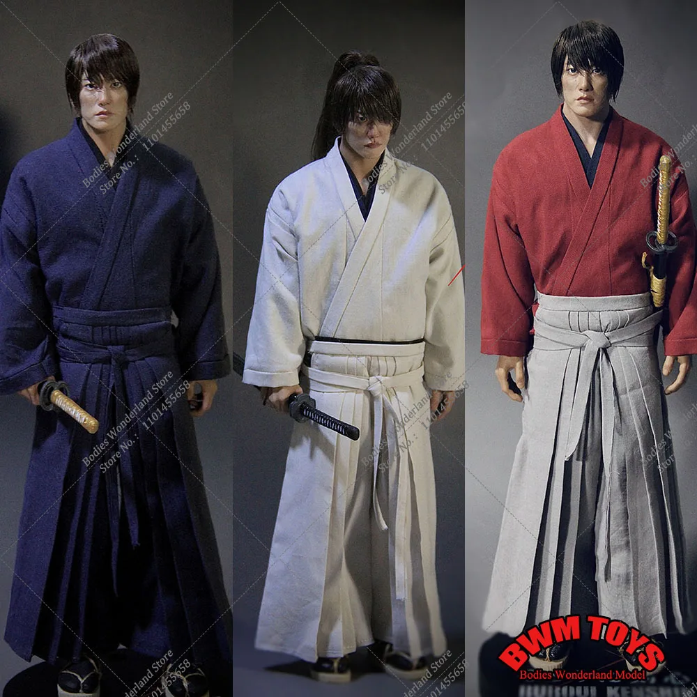 

XT001 1/6 Scale Collectible Japanese Samurai KENSHIN Satoh Takeru 12Inch Full Set Male Solider Action Figure With Hand Type