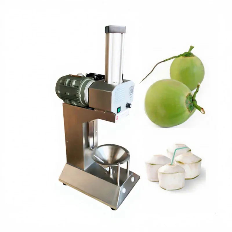 Industrial dry peeling machine, manual peeling machine, fresh cutting machine, commercial green coconut peeling machine