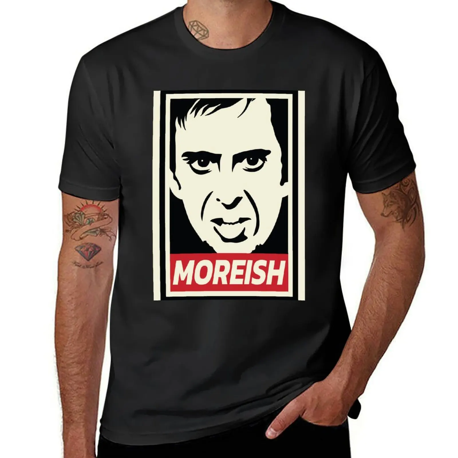 moreish T-Shirt quick-drying aesthetic clothes graphics Men's t shirts