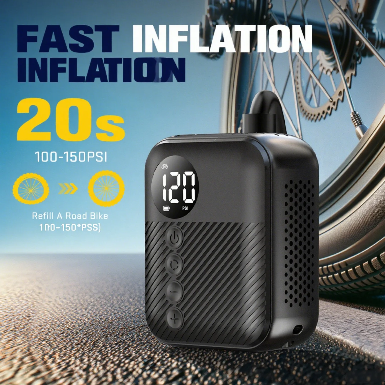 

Carsun150Psi легкие мотоциклетные и велосипедные специальные быстродействующие сокровище для пополнения воздуха, многорежимные регулируемые карманные брюки с клапаном, пальмовое сокровище