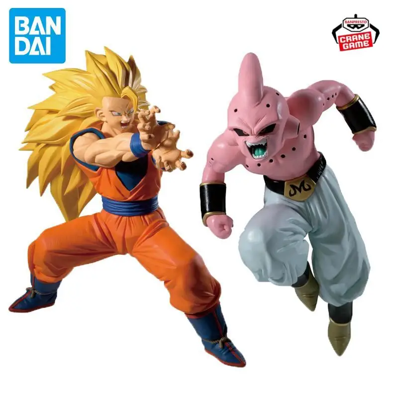 

Bandai Banpresto Dragon Ball Z Match Makers Son Goku Majin Buu Аниме Фигурка Подлинная фигурка Коллекции Модель Игрушка в подарок