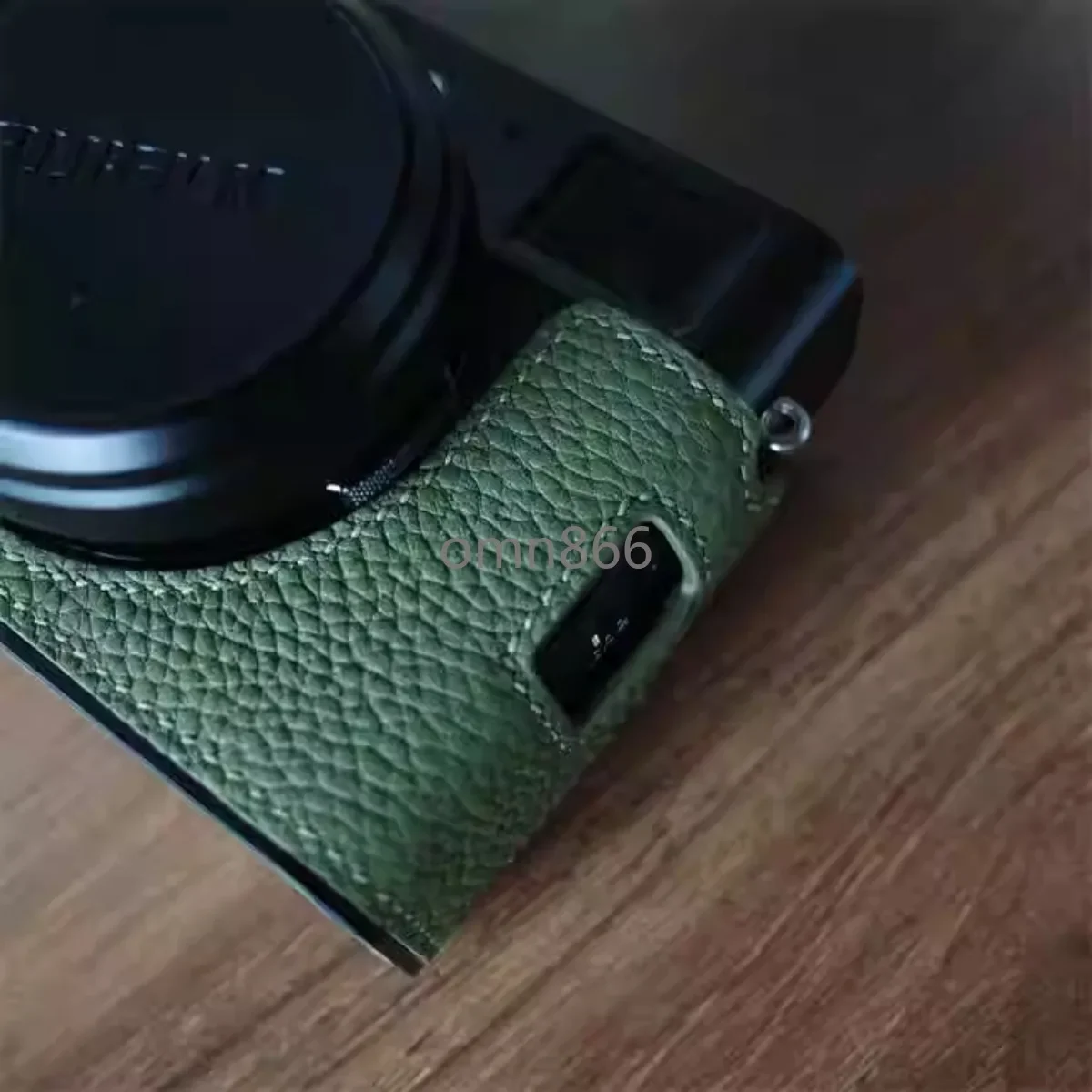 Kamera-Lederhüllen, halbe Taschen, Schutzhüllen, Retro-Kamerazubehör mit handgefertigter Basis aus echtem Leder für Fuji X100Vi