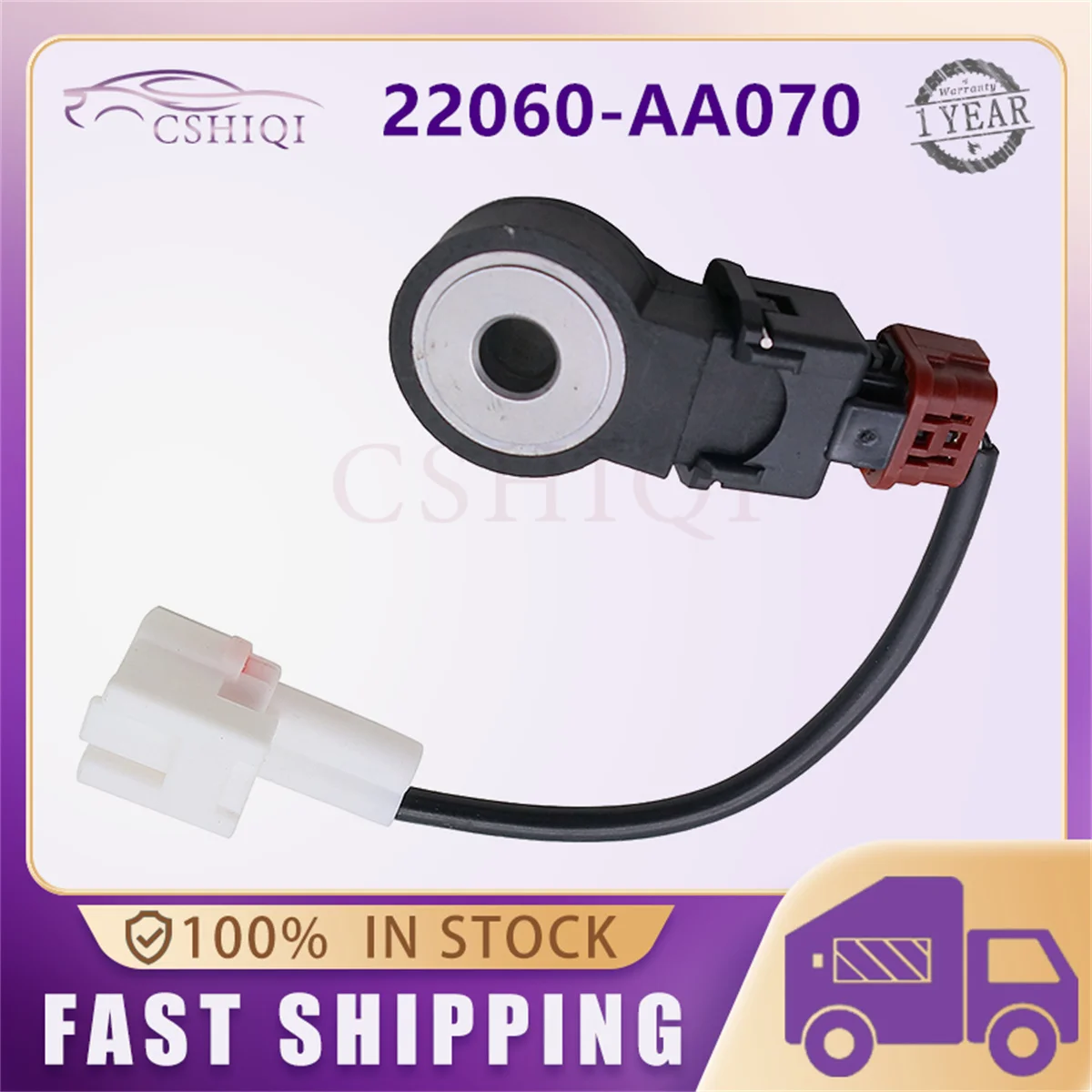 

22060-AA070 Knock Sensor For Subaru Impreza Forester Legacy Outback 1.6 1.8 2.0 1999 2000 2001 2002 22060AA070 KS98 22060 AA070