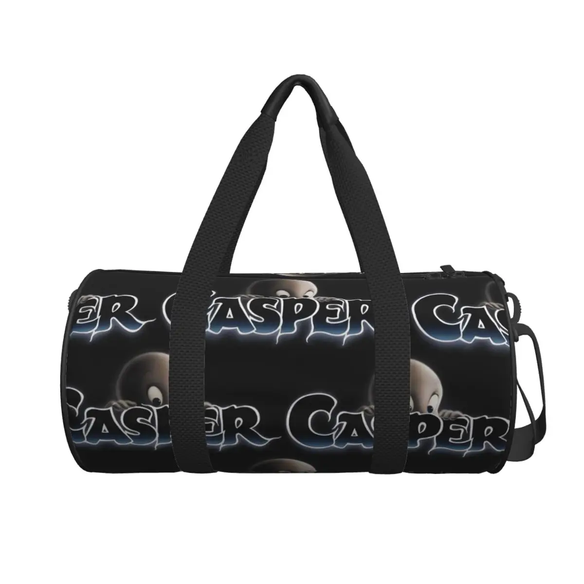 The Friendly Ghost Casper Large Duffle Gym Bag Multi-Functional Duffle Travel Bags Handbags Fitness bag