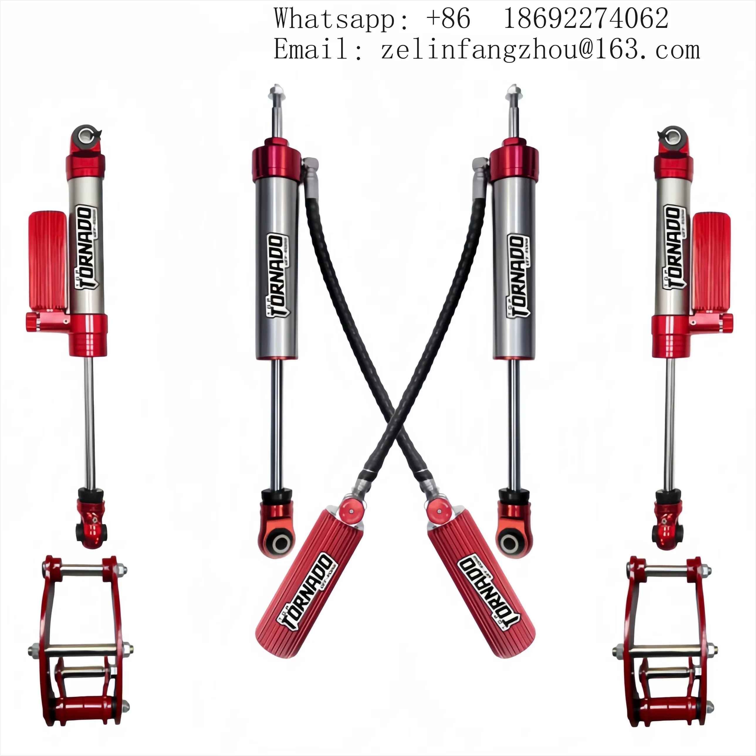 High Quality Nitrogen Adjustable Suspension Lift Kit Shock Absorber for Nissan Navara D21 D22 Pickup 4x4 Off Road