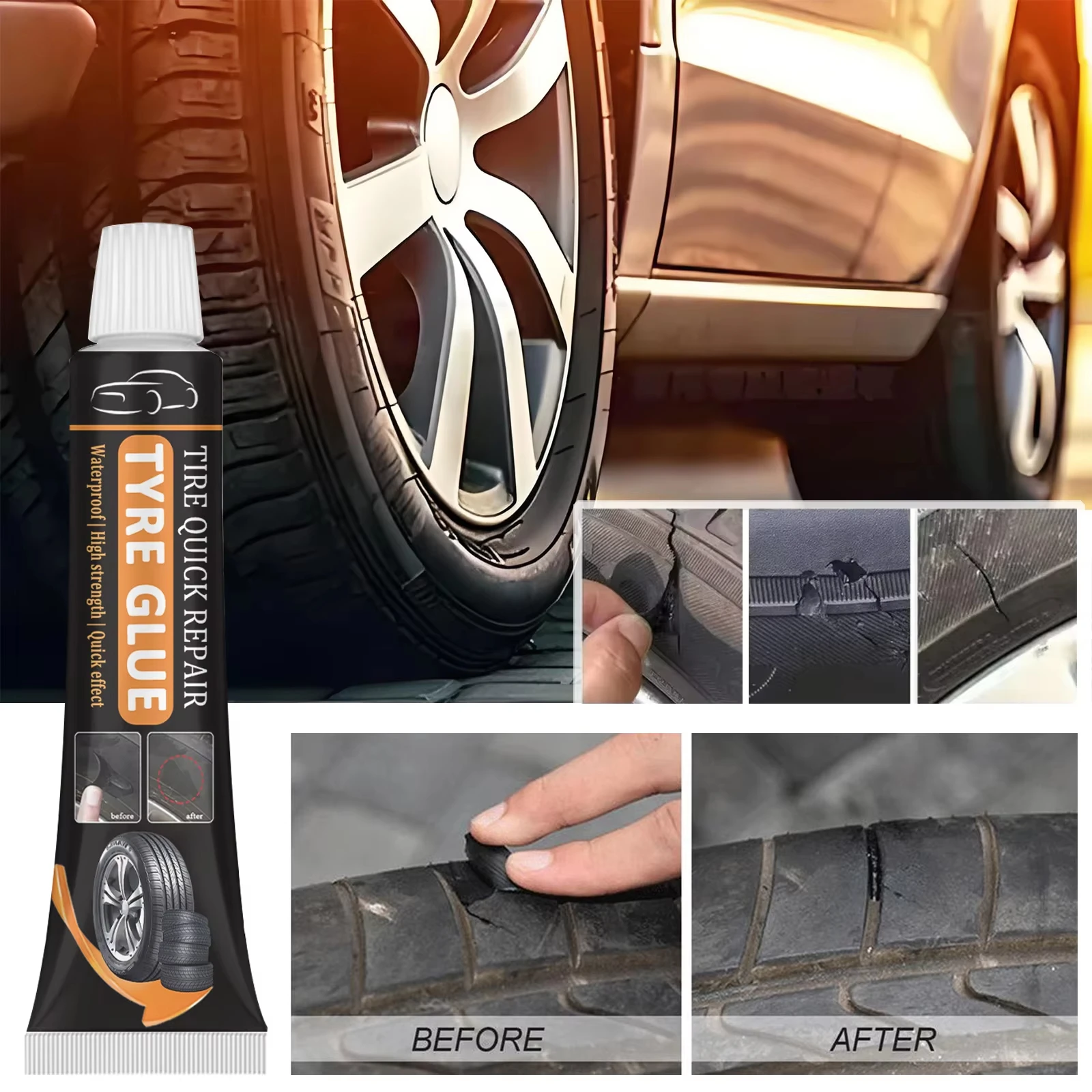 

Жидкий клей для ремонта шин, прочный резиновый, износостойкий клей, мгновенное склеивание, кожа, водонепроницаемый, устойчивый к высоким температурам