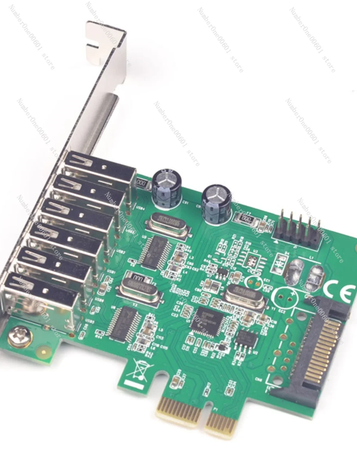 

Карта расширения PCIe-USB 2.0, многопортовый 8-портовый USB, внешний 6 портов, внутренний 2 порта, поддержка короткого железного небольшого корпуса