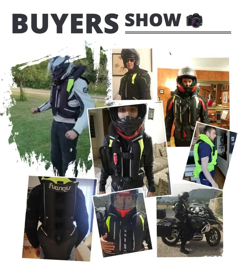 Motorcycle Jacket Safty Life Jacket Motorcycle Jacket Motorcycle Air Bag Vest Moto Airbag Vest Motocross Racing Riding CE Airbag