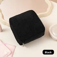 Sac pour serviettes hygiéniques de grande capacité, sac de rangement pour cosmétiques, rouge à lèvres, sac à cosmétiques, Mini câbles de données polyvalents, organisateur de voyage 2