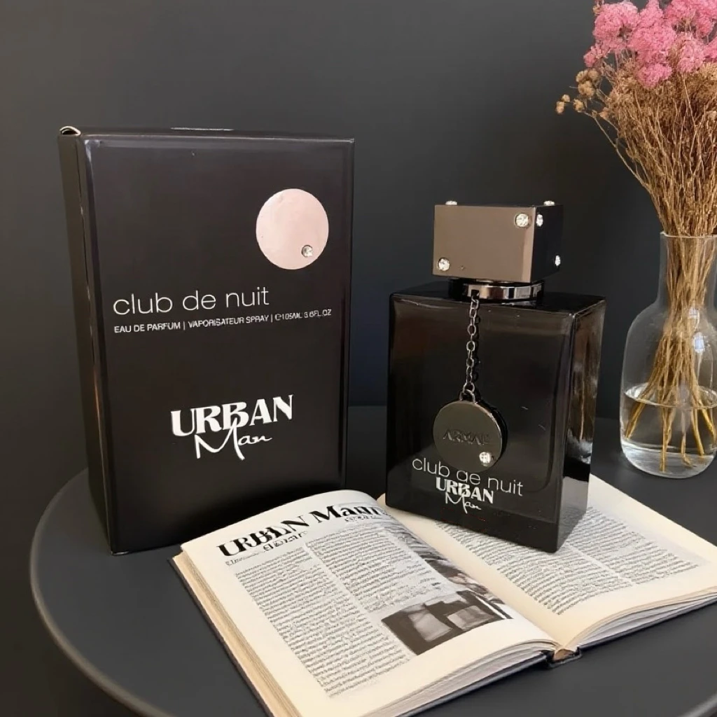 

Club De Nuit Urban Man Elixir Men's perfume spray, 3.6oz Halloween, Christmas gifts