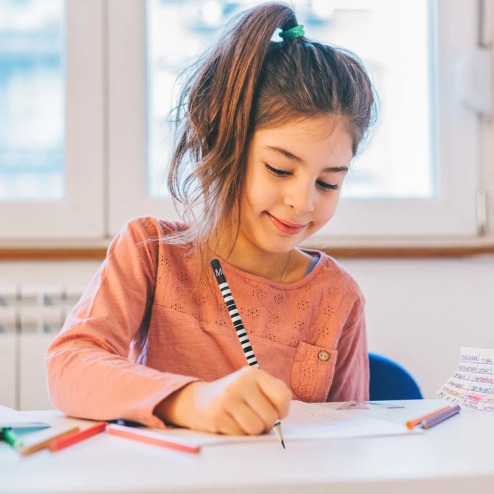 36 matite per scrittura musicale, studenti della scuola primaria, premio per pianoforte, regalo, pezzi di strumenti musicali (nero) per principianti in legno