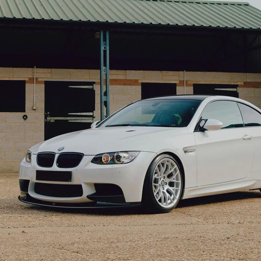 For 2006-2012 BMW 3 Series M3 E90 E91 Front Bumper Lip Splitter Diffuser Body Kit Bumper Guard Protector - Image 2